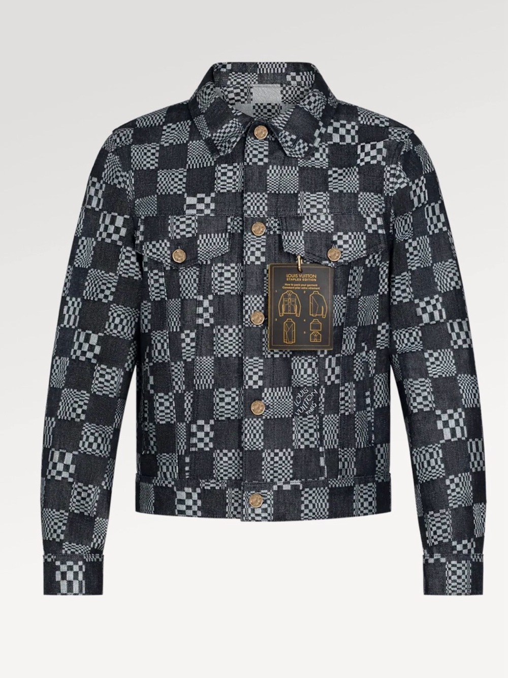 Louis Vuitton Distorted Damier Denim Jacket and trousers!
